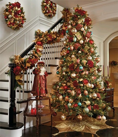 Decorated Christmas Tree - Home Decor Services Fresno by Classic Interior Designs Inc