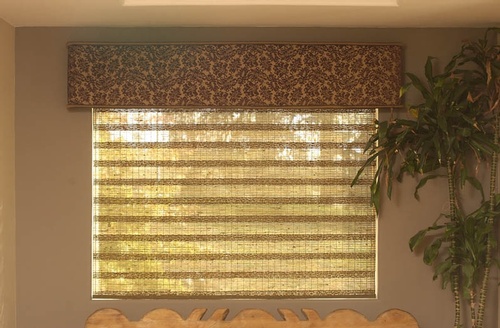 Sheer Window Curtains and Valance by Classic Interior Designs Inc