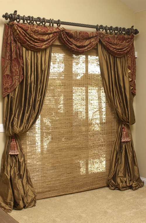 Sheer Window Curtains and Valance by Classic Interior Designs  Inc