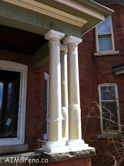 Fibreglass Column Replacement by AIMG Inc in Ajax