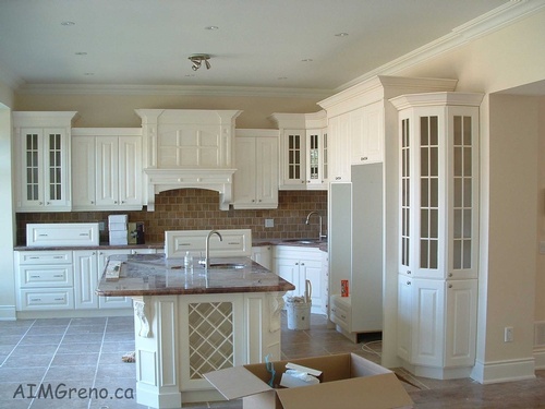 Kitchen Interiors - New Home Construction Services by AIMG Inc in Stouffville