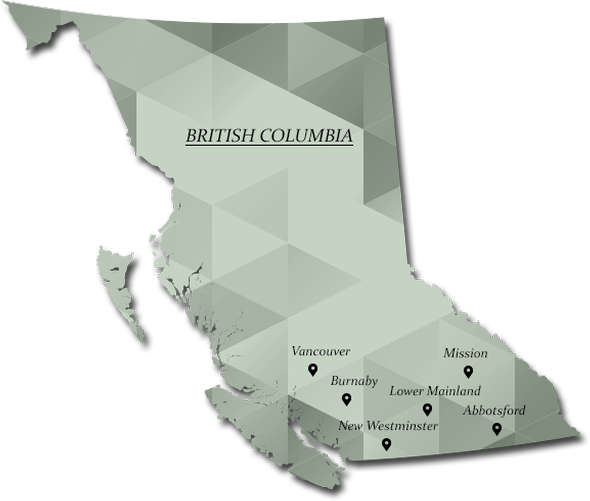 Sugar Mountain Catering Company in Vancouver, BC Map