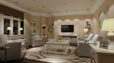 Living Room - Interior Decorating Services Oakville by Parsons Interiors Ltd.