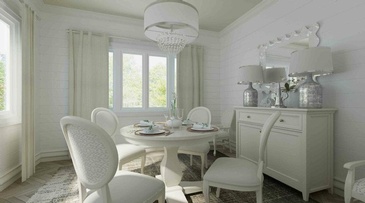 Dining Room - Interior Design Services in Oakville by Parsons Interiors Ltd.