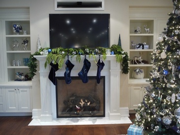 Holiday Decorating - Interior Lighting Installation in Mississauga by Parsons Interiors Ltd.