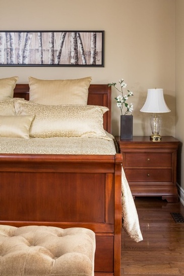 Master Bedroom - Custom Furnishings in Oakville ON by Parsons Interiors Ltd.