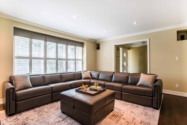 Family Room - Custom Sofa Mississauga by Parsons Interiors Ltd.