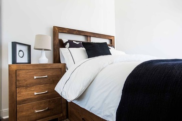 Rustic Bedroom - Bedroom Design Oakville by Parsons Interiors Ltd.