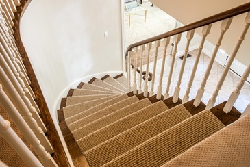 Stair Runner - Interior Design Services Oakville ON by Parsons Interiors Ltd.