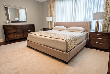 Master Bedroom - Interior Decorating Services Oakville by Parsons Interiors Ltd.