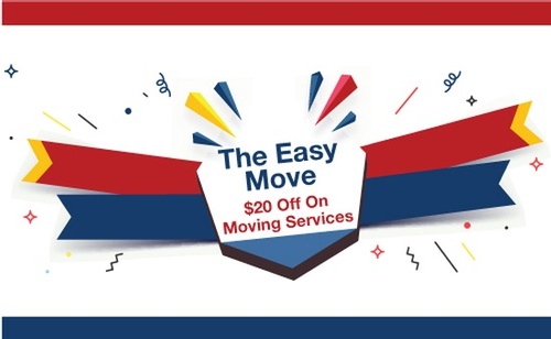$20 Off On Moving Services At The Easy Move