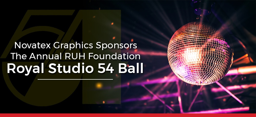 Novatex Graphics Sponsors the Annual Ruh Foundation Royal Studio 54 Ball - Novatex Serigraphics Inc. 