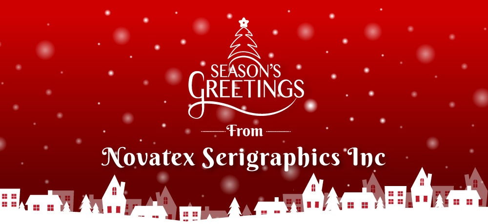 Seasons Greetings from Novatex Serigraphics Inc. - Saskatoon Printing Specialists 