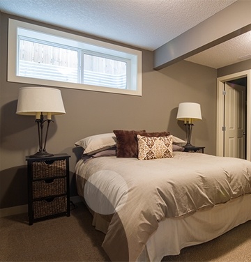 Bedroom Renovation Calgary by Affordable Basement Renovations Ltd.