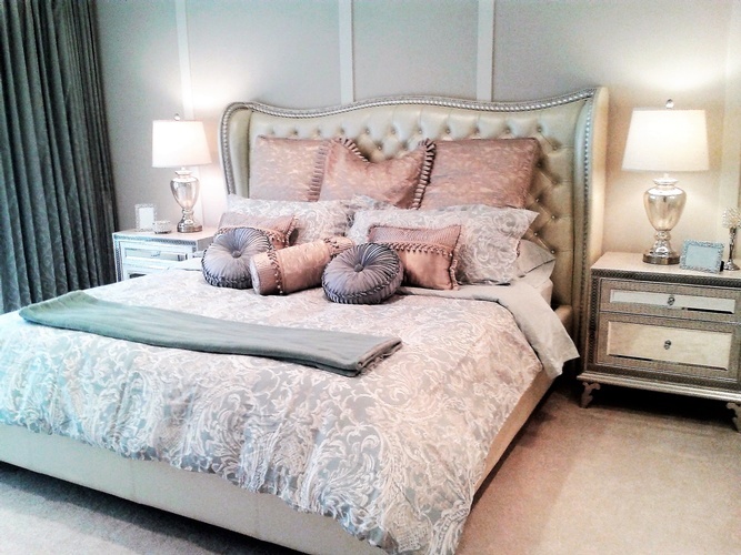 Stylish Bedroom design by Residential Interior Designer Port Coquitlam - Monica Rose Designs