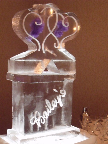 Wedding Ice Sculptures London Ontario by  Festive Ice Sculptures