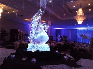 Best Table Centerpiece Ice Sculptures for Wedding by  Festive Ice Sculptures 