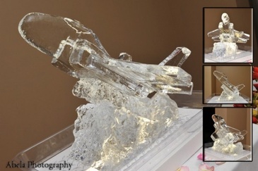 Festive Ice Sculptures - Ice Sculpture Company London 