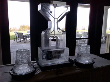 Ice Luge in Windsor by Festive Ice Sculptures