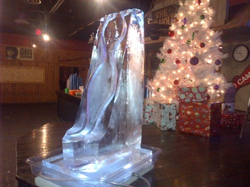 Best Ice Luge Sculpture by Festive Ice Sculptures in Windsor 