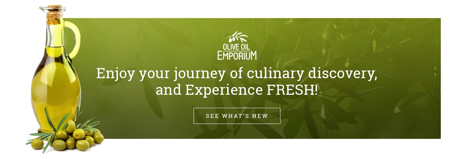 Enjoy your journey of culinary discovery, and experience fresh!