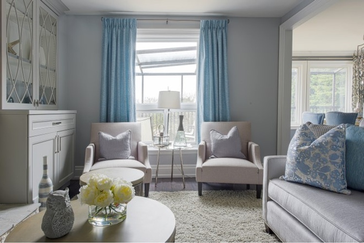 Soft Hues of Blue and Grey