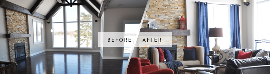 Before and After Home Staging in Markham - Royal Interior Design Ltd.
