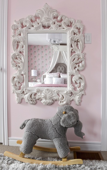 Princess Themed Bedroom Design by Royal Interior Design Ltd. - Bedroom Renovation Service Aurora