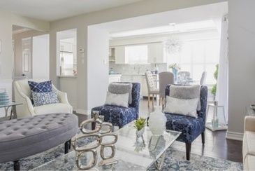 Nautical Living Space Renovations Whitby by Royal Interior Design Ltd.