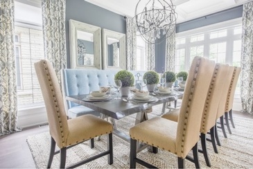 Canary Vibe - Dining Room Renovations Newmarket by Royal Interior Design Ltd.