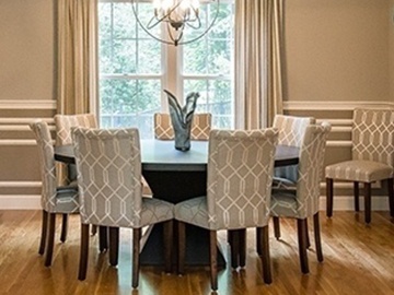 Dining Room Before And After - Home Remodeling by Ruth Axtell Interiors