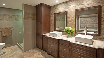 Bathroom Remodeling by Interior Designing Firm in Bedford, NH at Tout Le Monde Interiors