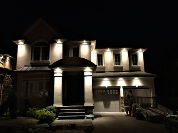 Outdoor Lighting by Electrical Contractors in Brampton - H MAN ELECTRIC