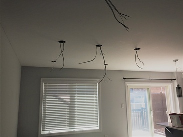 Pot Light Installation in East York by H MAN ELECTRIC