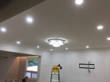 Pot Light Installation in East York by H MAN ELECTRIC