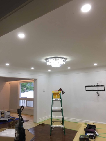 Pot Light Installation in North York by H MAN ELECTRIC