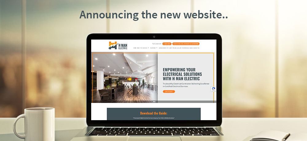 Announcing the New Website - H MAN ELECTRIC