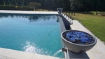 Pool Filling up with water - Outdoor Swimming Pool by Bellagio Pools - Pool Design Consultants Alpharetta GA