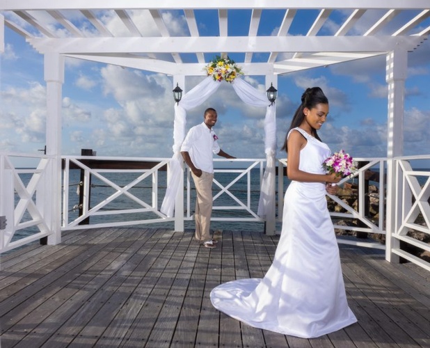 Destination Wedding at the Jewel Paradise Cove by Ontario's wedding Planner