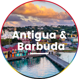 Destination wedding in antigua & barbuda 