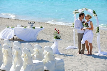 Tropical Destination Wedding at the elegant Iberostar Playa Alameda by My Wedding Away