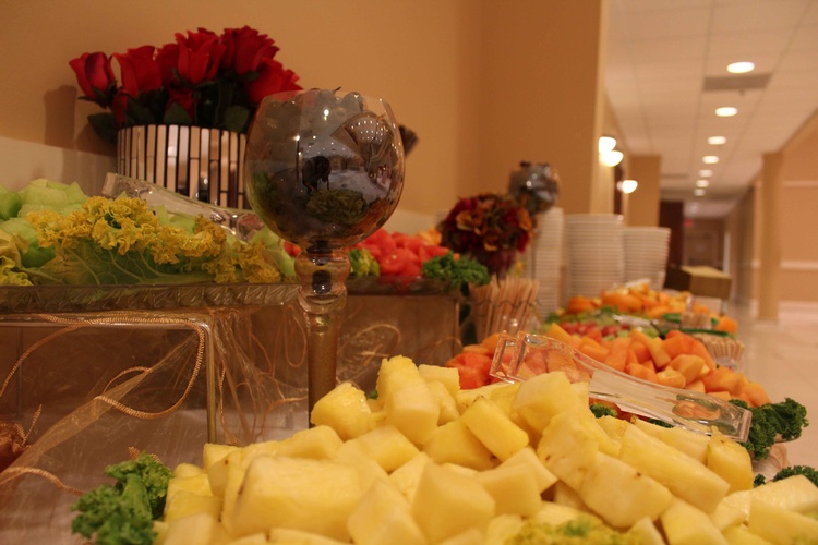 Dessert table with an assortment of sweets and treats for party guests organized by Houston Event Planning