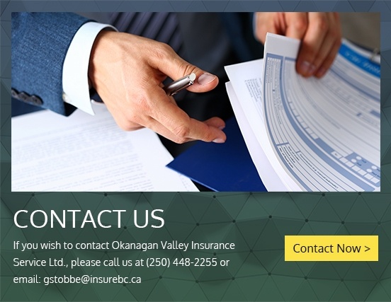 Contact Okanagan Valley Insurance Service Ltd. - Your trusted Insurance Company in Kelowna