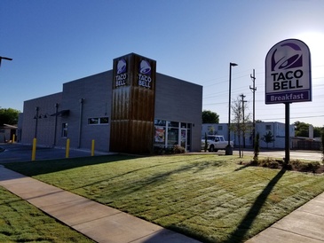 Taco Bell Building Project by SS Commercial Builders, LLC