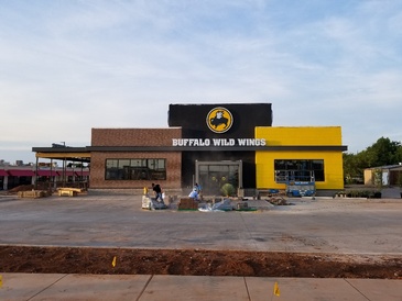 Buffalo Wild Wings Restaurant - New Commercial Buildings Fort Worth by SS Commercial Builders, LLC