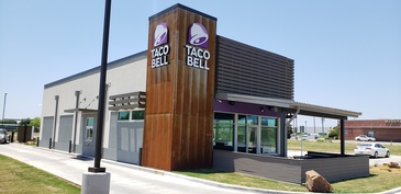 Taco Bell Restaurant Construction by Commercial General Contractor Fort Worth TX