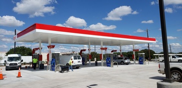 Gas Station Construction by Construction Company in Fort Worth TX - SS Commercial Builders, LLC