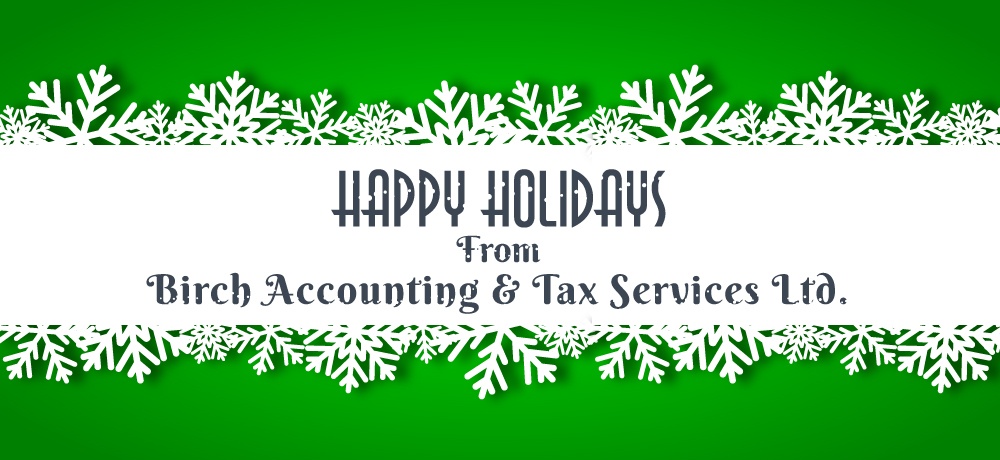 Season's Greetings from Blog By Birch Accounting & Tax Services Ltd.