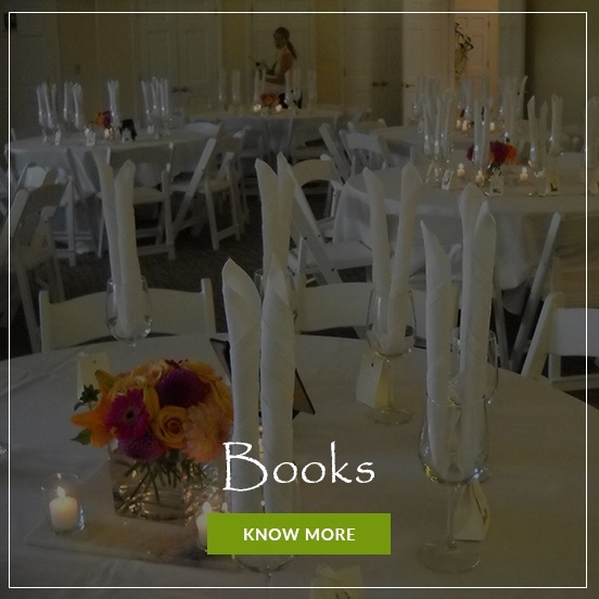 Books on Event Catering by Christie's Catering Seattle