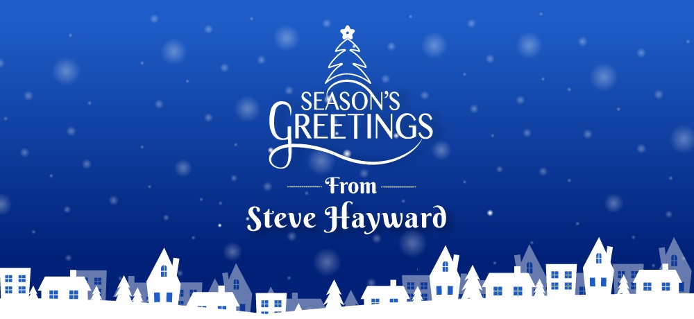 Season's Greetings From Steve Hayward